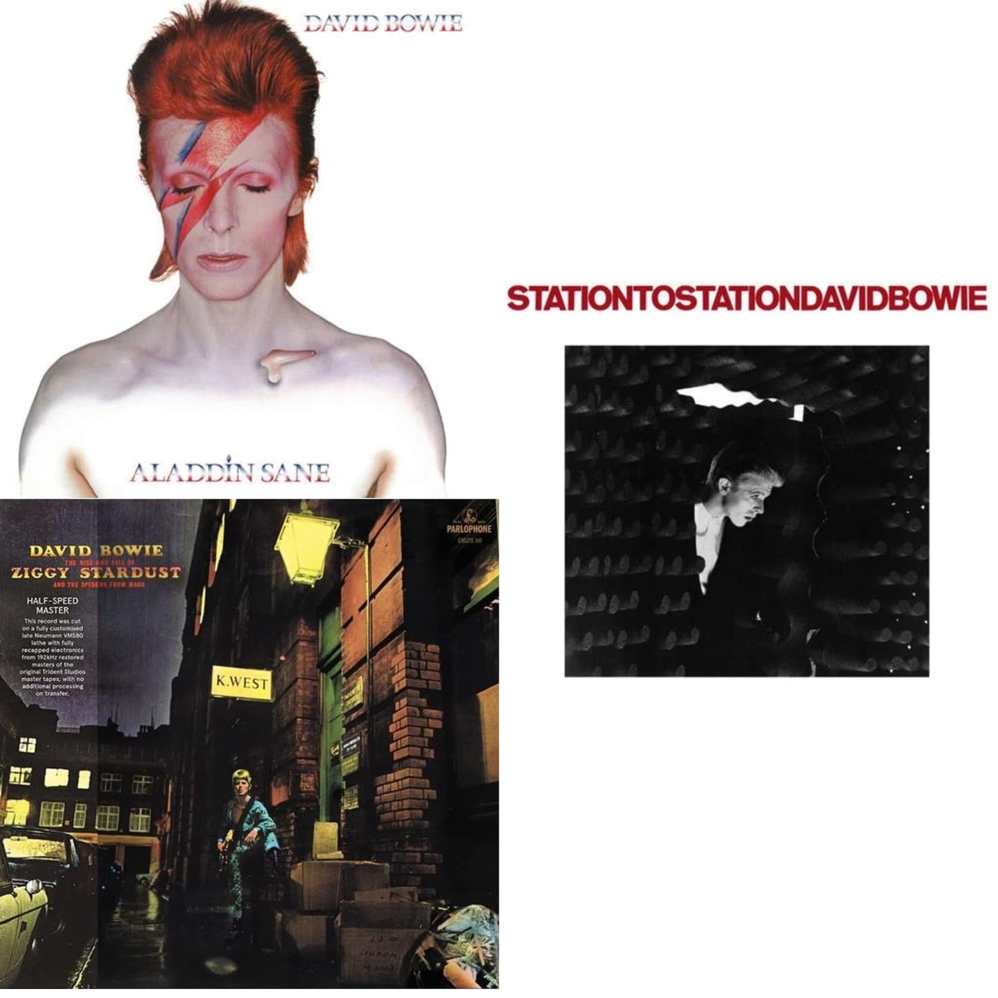 Station To Station (2016 Remastered Version) & Rise & Fall Of Ziggy Stardust & The Spiders From Mars (2012 Remaster/Half-Speed Master) & Aladdin Sane