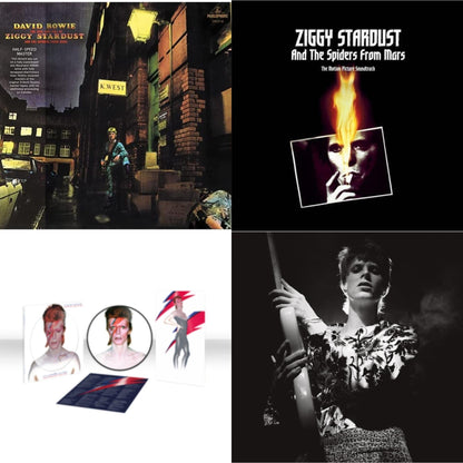 Rise & Fall Of Ziggy Stardust & The Spiders From Mars (2012 Remaster/Half-Speed Master) & Aladdin Sane (2013 Remaster) (Picture Disc) & Rock N Roll Star & Ziggy Stardust & The Spiders From Mars Ost (2LP)
