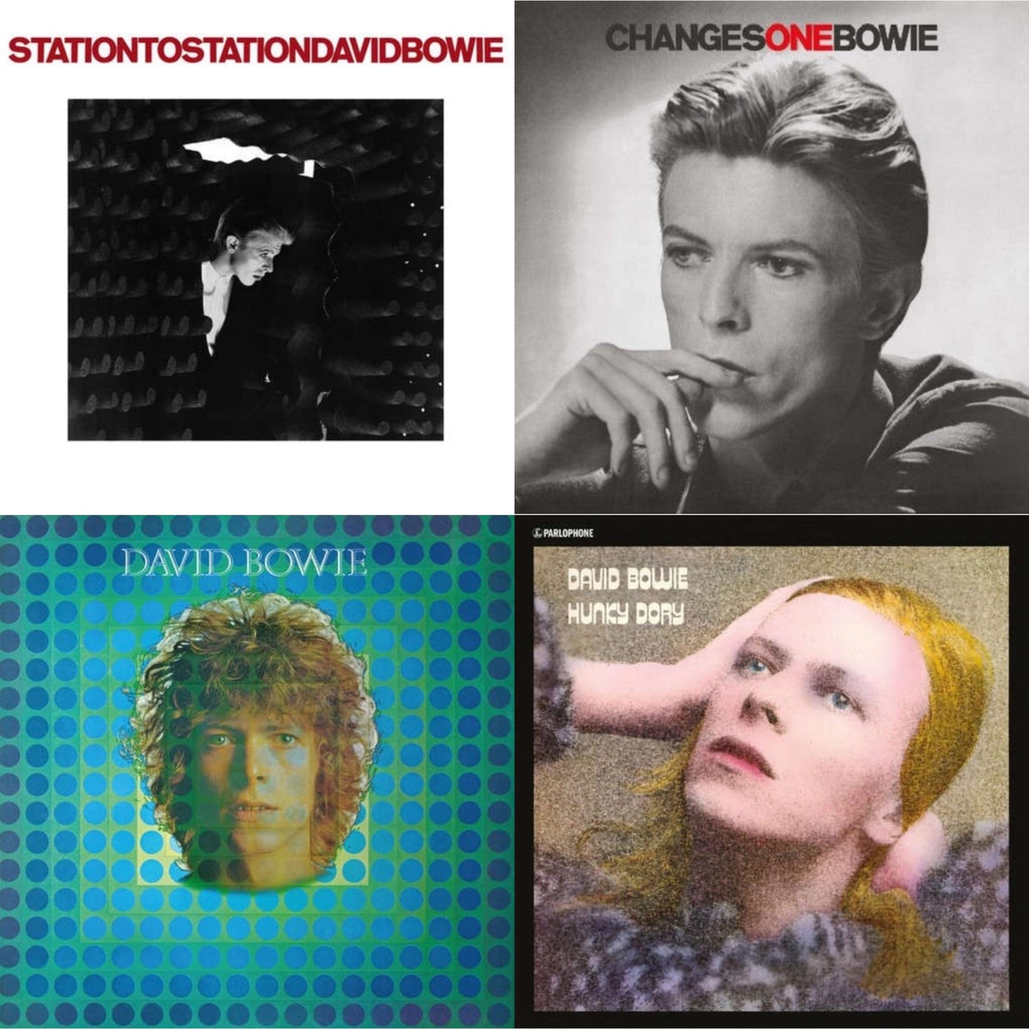 Station To Station (2016 Remastered Version) & Changesonebowie (180G) & David Bowie Aka Space Oddity & Hunky Dory