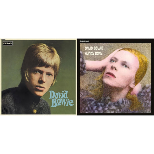 David Bowie (Deluxe Edition) (Transparent Green Vinyl/2LP) & Hunky Dory