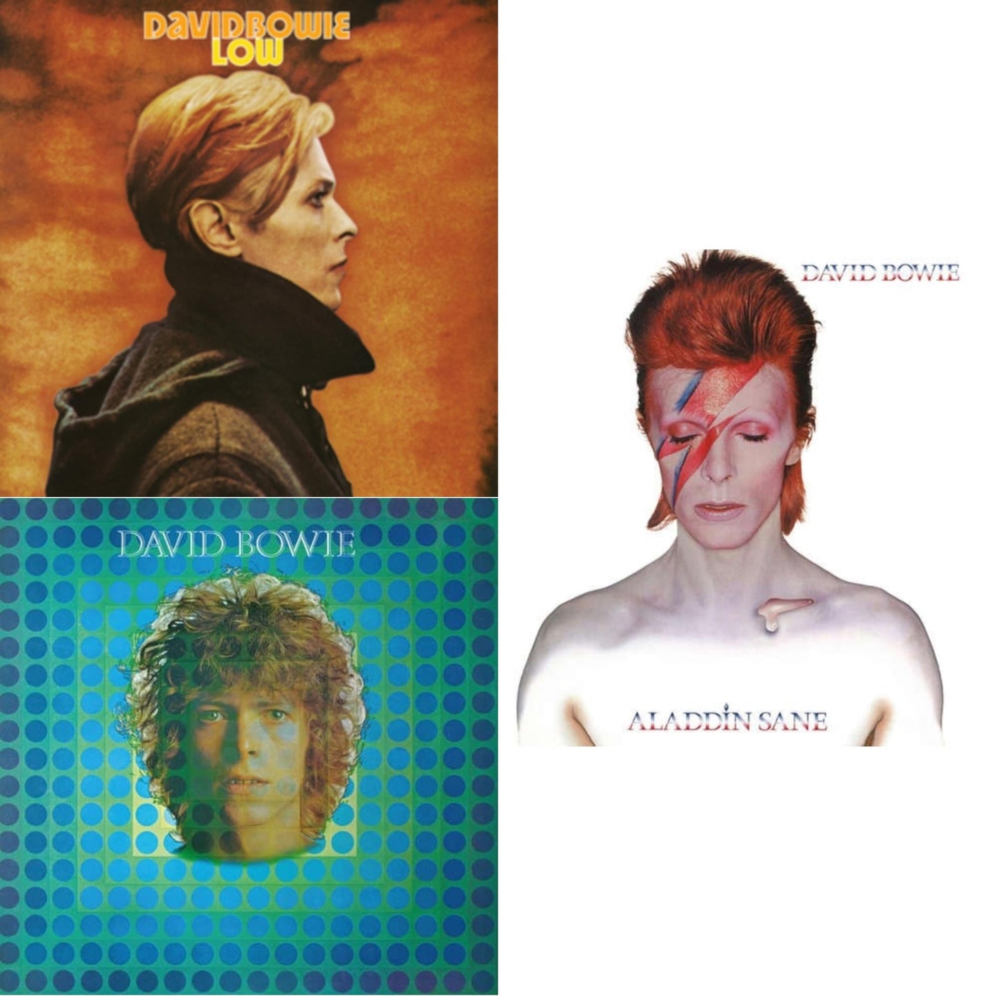 Low (2017 Remaster) & David Bowie Aka Space Oddity & Aladdin Sane