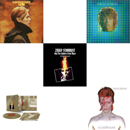 Low (2017 Remaster) & Ziggy Stardust & The Spiders From Mars Ost (50Th Anniversary/2LP) & Ziggy Stardust & The Spiders From Mars Ost (2LP) & David Bowie Aka Space Oddity & Aladdin Sane