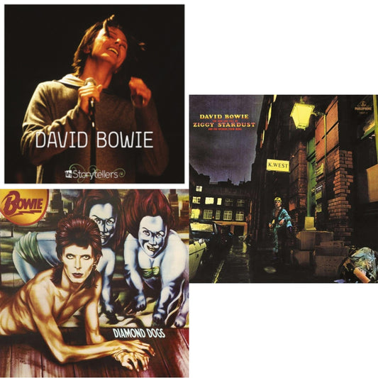 Vh1 Storytellers (Live At Manhattan Center) (2LP) & Diamond Dogs (2016 Remastered Version) & Rise & Fall Of Ziggy Stardust (2012 Remaster)