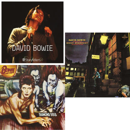 Vh1 Storytellers (Live At Manhattan Center) (2LP) & Diamond Dogs (2016 Remastered Version) & Rise & Fall Of Ziggy Stardust (2012 Remaster)