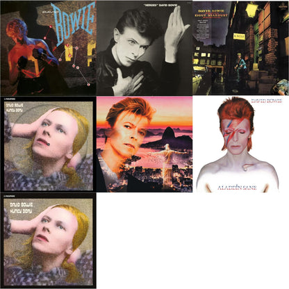 Let's Dance (2018 Remastered Version) & Heroes (2017 Remaster) & Rise & Fall Of Ziggy Stardust & The Spiders From Mars (2012 Remaster/Half-Speed Master) & Hunky Dory (2015 Remaster/50Th Anniv/Picture Disc)