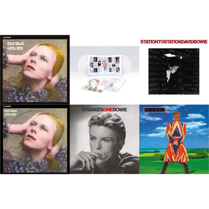 Earthling (2021 Remaster/2LP) & Station To Station (2016 Remastered Version) & Changesonebowie (180G) & Hunky Dory (2015 Remaster/50Th Anniv/Picture Disc) & Live Los Angeles 1974 (White LP Vinyl/Limited) & Hunky Dory