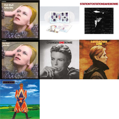 Earthling (2021 Remaster/2LP) & Low (2017 Remaster) & Station To Station (2016 Remastered Version) & Changesonebowie (180G) & Hunky Dory (2015 Remaster/50Th Anniv/Picture Disc) & Live Los Angeles 1974 (White LP Vinyl/Limited) & Hunky Dory