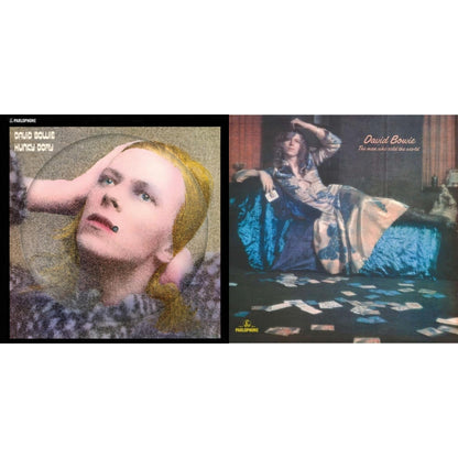 Hunky Dory (2015 Remaster/50Th Anniv/Picture Disc) & Man Who Sold The World (2015 Remaster)
