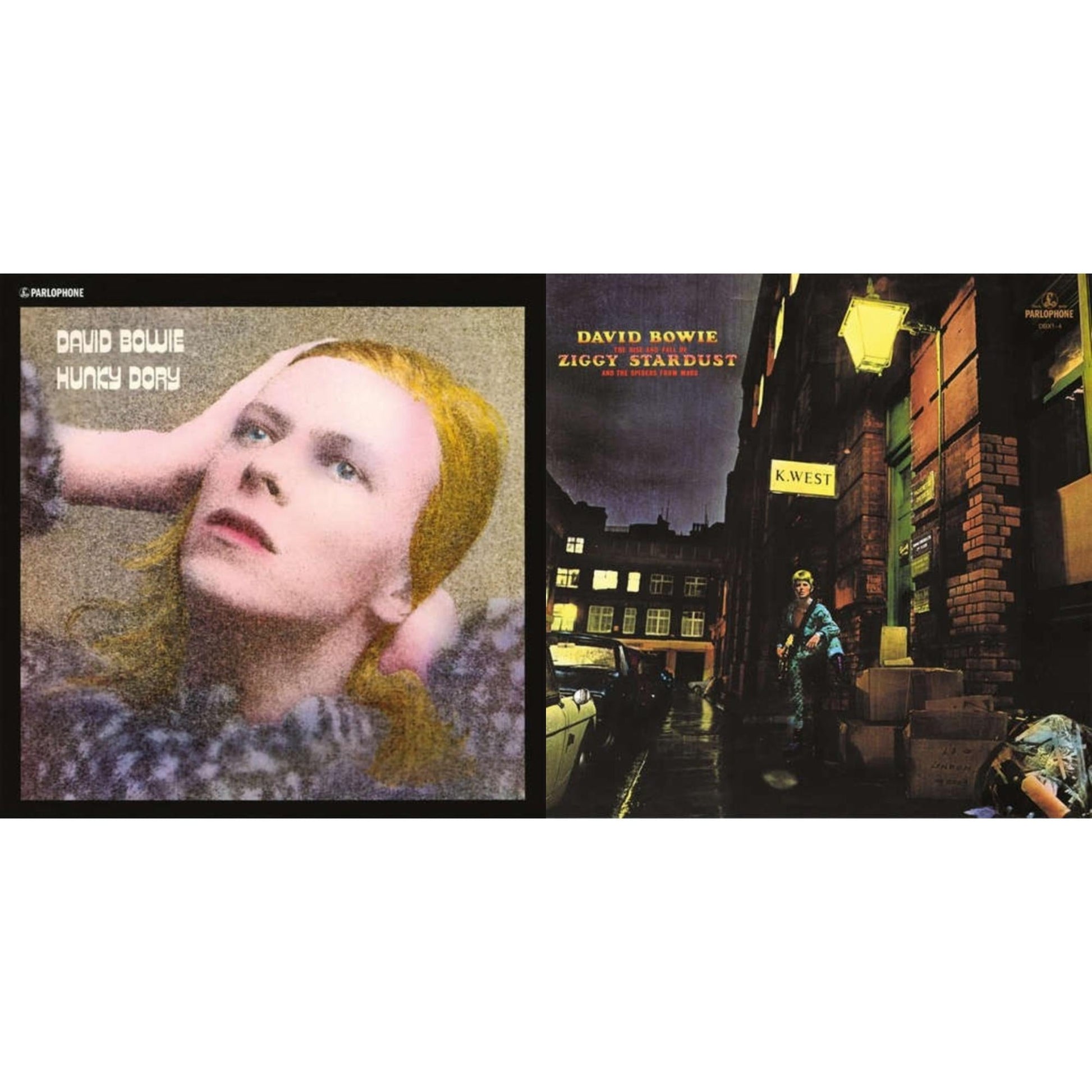 This is a 2 LP Vinyl SKU bundle.
1.This LP Vinyl is brand new.Format: LP VinylMusic Style: GlamThis item's title is: Hunky DoryArtist: David BowieLabel: RHINO/PARLOPHONEBarcode: 825646289448Release Date: 2/26/2016
2.This LP Vinyl is brand new.