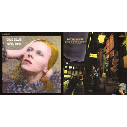 This is a 2 LP Vinyl SKU bundle.
1.This LP Vinyl is brand new.Format: LP VinylMusic Style: GlamThis item's title is: Hunky DoryArtist: David BowieLabel: RHINO/PARLOPHONEBarcode: 825646289448Release Date: 2/26/2016
2.This LP Vinyl is brand new.