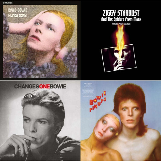 Changesonebowie (180G) & Pinups (2015 Remaster) & Ziggy Stardust & The Spiders From Mars Ost (2LP) & Hunky Dory