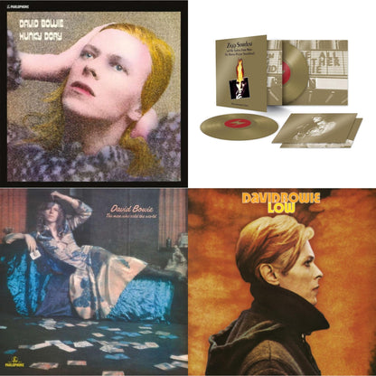 Low (2017 Remaster) & Ziggy Stardust & The Spiders From Mars Ost (50Th Anniversary/2LP) & Man Who Sold The World (2015 Remaster) & Hunky Dory