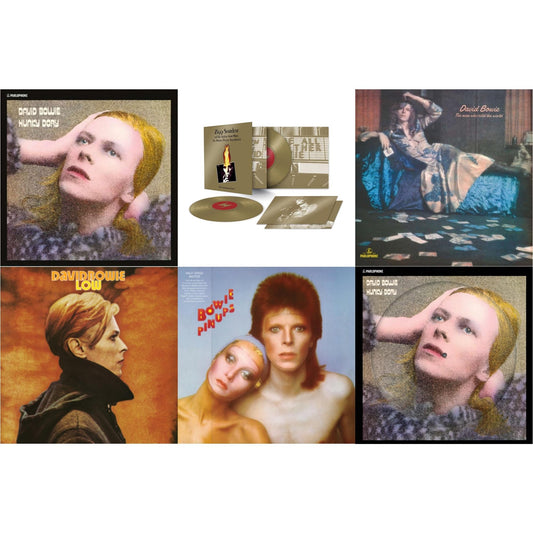Low (2017 Remaster) & Hunky Dory (2015 Remaster/50Th Anniv/Picture Disc) & Pinups (2015 Remaster) & Ziggy Stardust & The Spiders From Mars Ost (50Th Anniversary/2LP) & Man Who Sold The World (2015 Remaster) & Hunky Dory