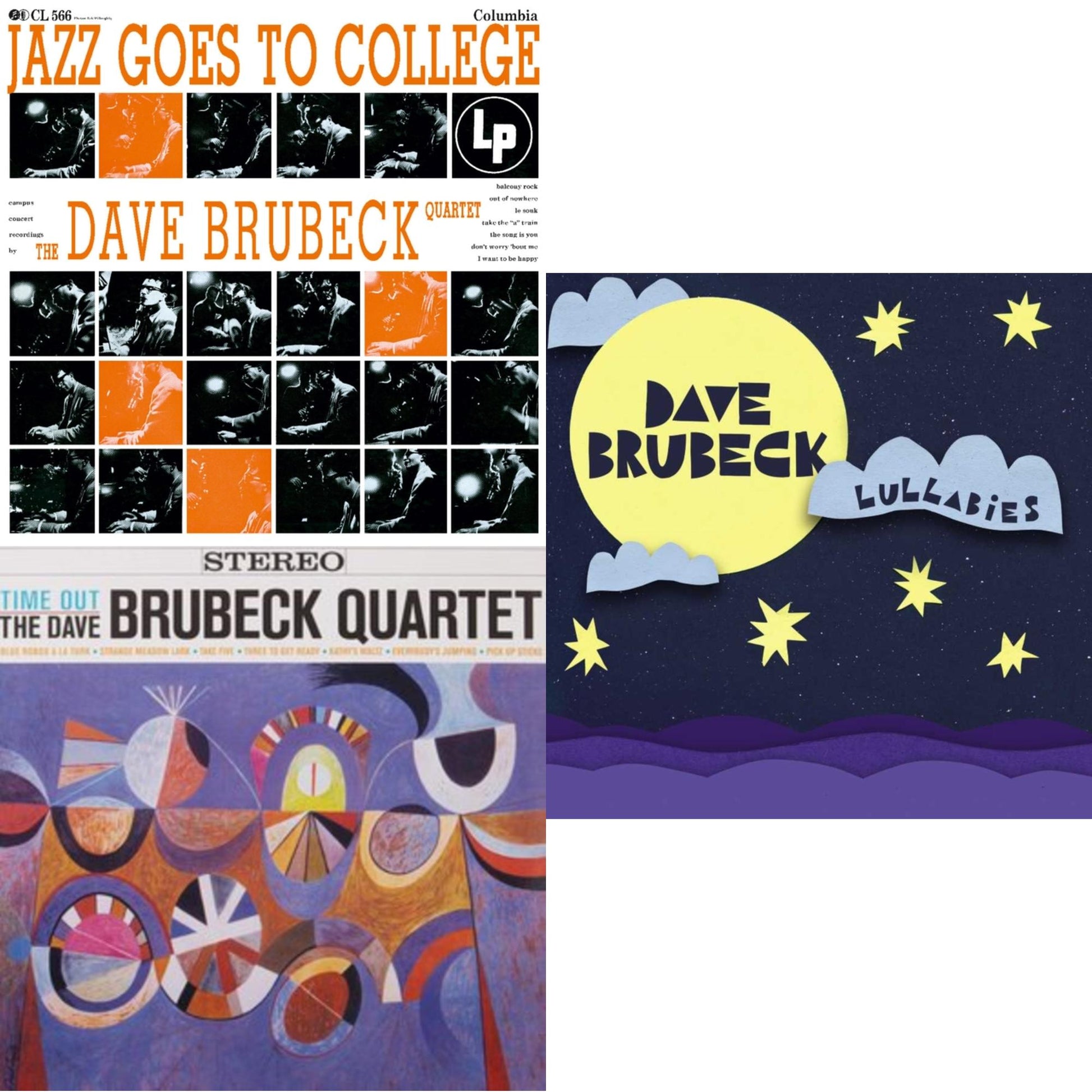 This is a 3 LP Vinyl SKU bundle.
1.This LP Vinyl is brand new.Format: LP VinylThis item's title is: LullabiesArtist: Dave BrubeckLabel: VERVEBarcode: 602435139807Release Date: 11/6/2020
2.This LP Vinyl is brand new.