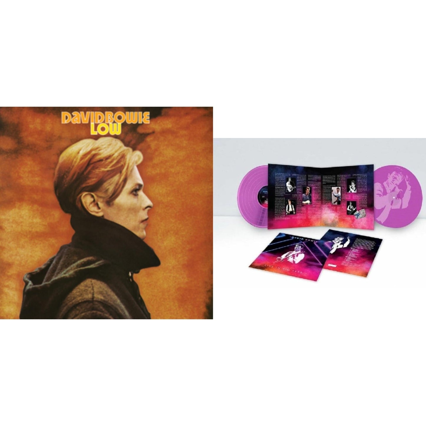 Low (2017 Remaster) & Live In Rio 1990 (Pink LP Vinyl/180G/Limited)