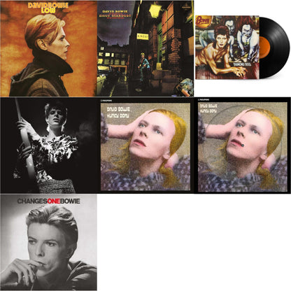 This is a 7 LP Vinyl SKU bundle.
1.This LP Vinyl is brand new.Format: LP VinylMusic Style: Art RockThis item's title is: Low (2017 Remaster)Artist: David BowieLabel: RHINO/PARLOPHONEBarcode: 190295842918Release Date: 2/23/2018
2.This LP Vinyl is brand new.