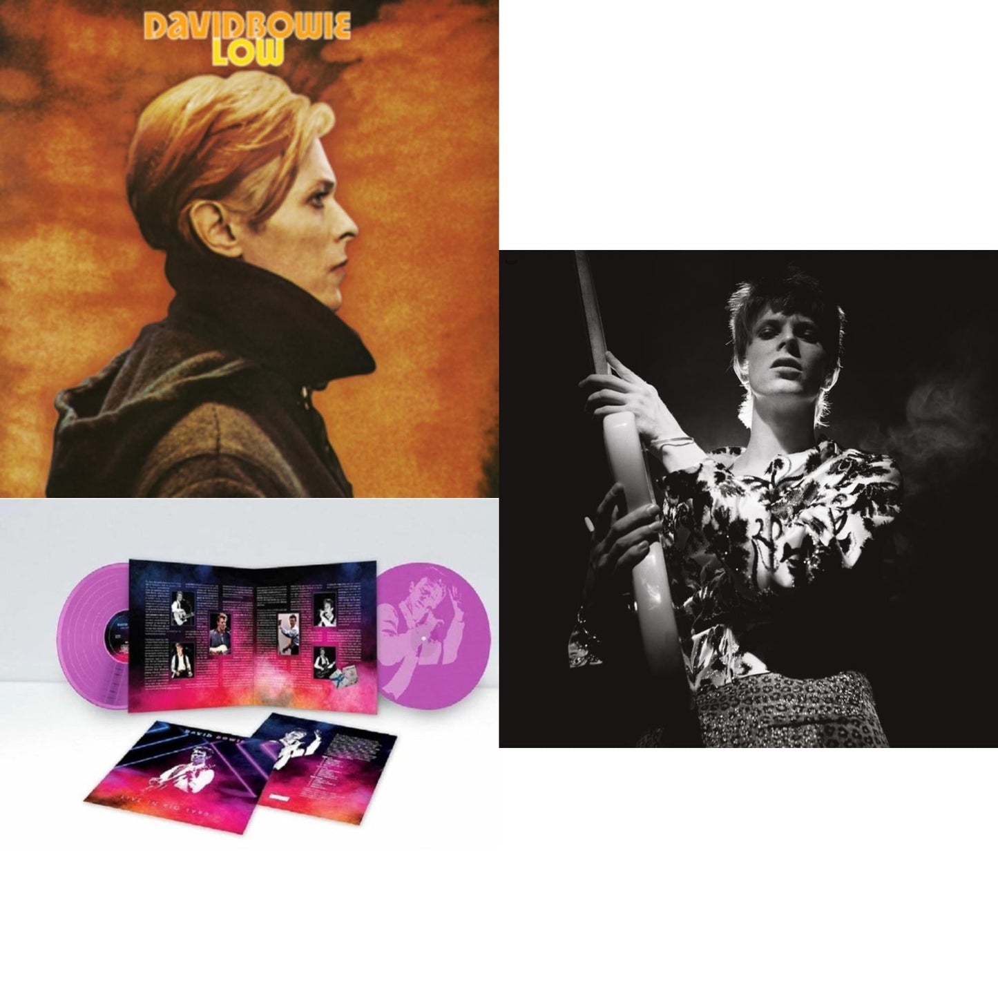 Low (2017 Remaster) & Live In Rio 1990 (Pink LP Vinyl/180G/Limited) & Rock N Roll Star