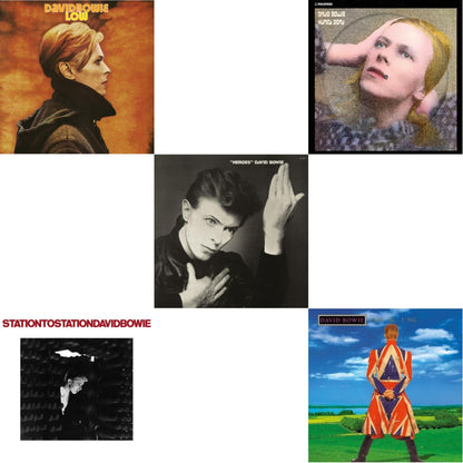 Earthling (2021 Remaster/2LP) & Heroes (2017 Remaster) & Low (2017 Remaster) & Station To Station (2016 Remastered Version) & Hunky Dory (2015 Remaster/50Th Anniv/Picture Disc)