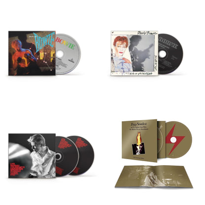 Let's Dance (2018 Remaster) & Scary Monsters (& Super Creeps) & Live Nassau Coliseum '76 (2CD) & Ziggy Stardust & The Spiders From Mars: The Motion Picture (50Th Anniversary Edition)