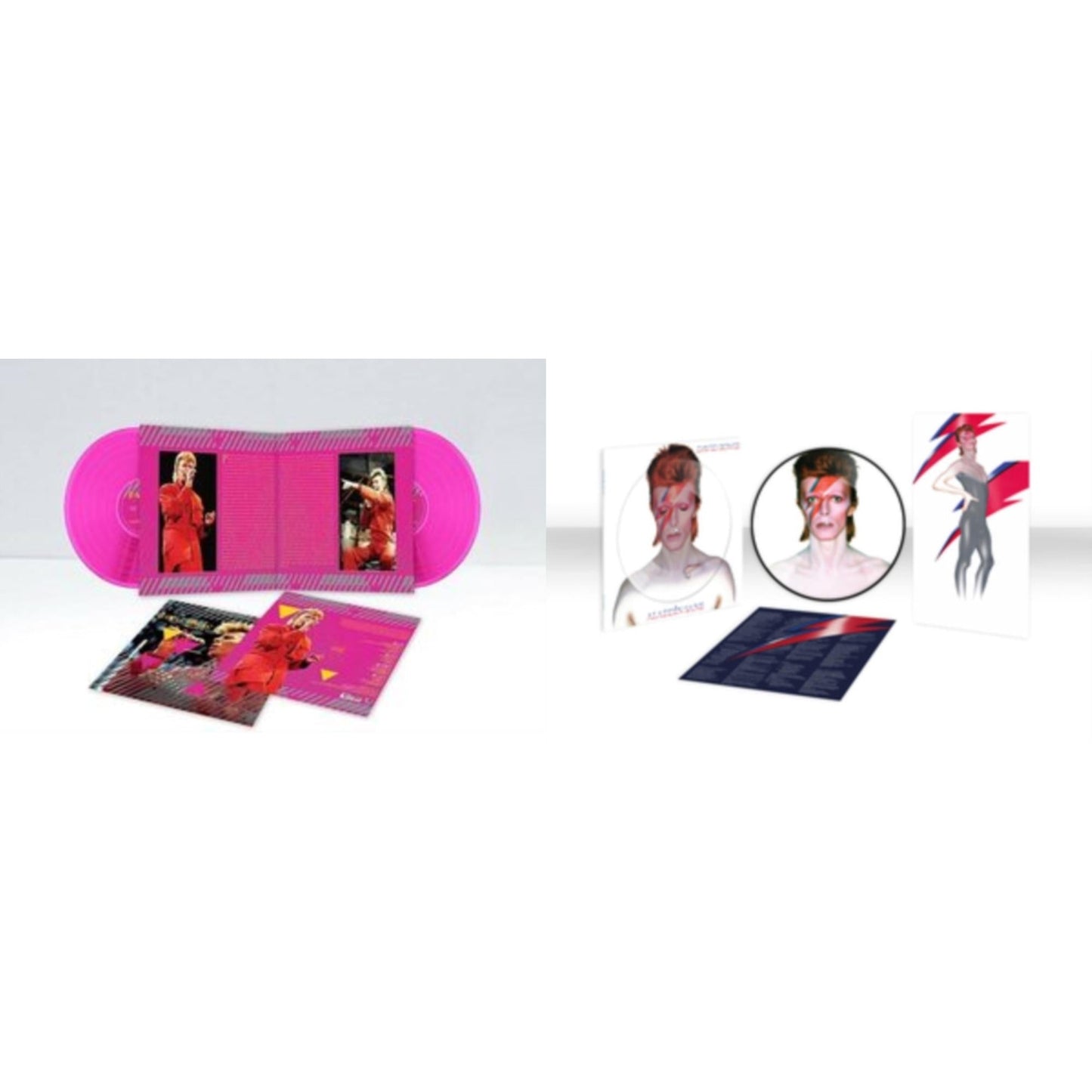 Montreal '87 (Limited/Pink LP Vinyl) & Aladdin Sane (2013 Remaster) (Picture Disc)