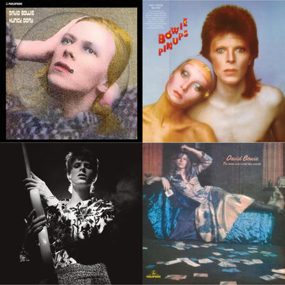 Hunky Dory (2015 Remaster/50Th Anniv/Picture Disc) & Pinups (2015 Remaster) & Rock N Roll Star & Man Who Sold The World (2015 Remaster)