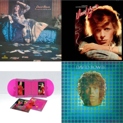 Young Americans (2016 Remastered Version) & Montreal '87 (Limited/Pink LP Vinyl) & Man Who Sold The World (2015 Remaster) & David Bowie Aka Space Oddity