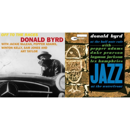 This is a 2 LP Vinyl SKU bundle.
1.This LP Vinyl is brand new.Format: LP VinylMusic Style: Hard BopThis item's title is: Off To The RacesArtist: Donald ByrdLabel: L.M.L.R.Barcode: 3700477835262Release Date: 1/27/2023
2.This LP Vinyl is brand new.