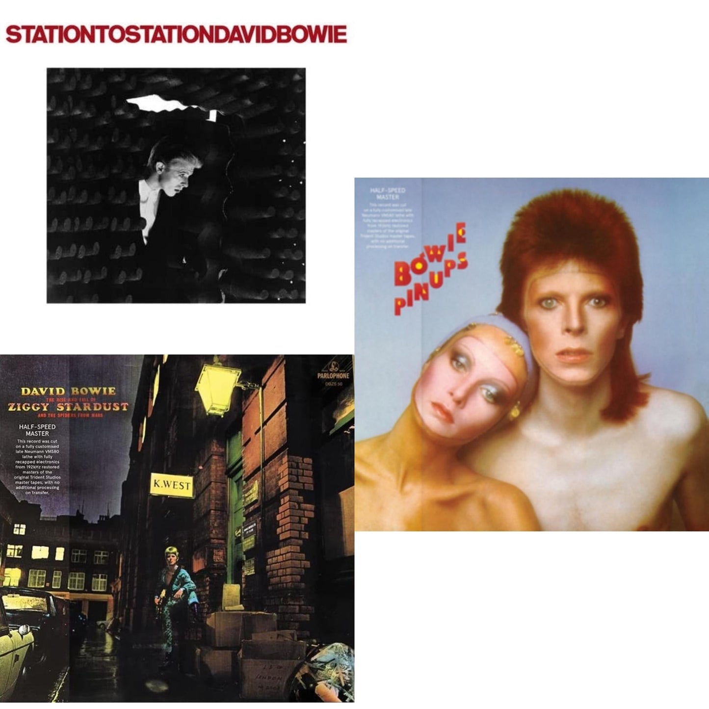 Station To Station (2016 Remastered Version) & Rise & Fall Of Ziggy Stardust & The Spiders From Mars (2012 Remaster/Half-Speed Master) & Pinups (2015 Remaster)