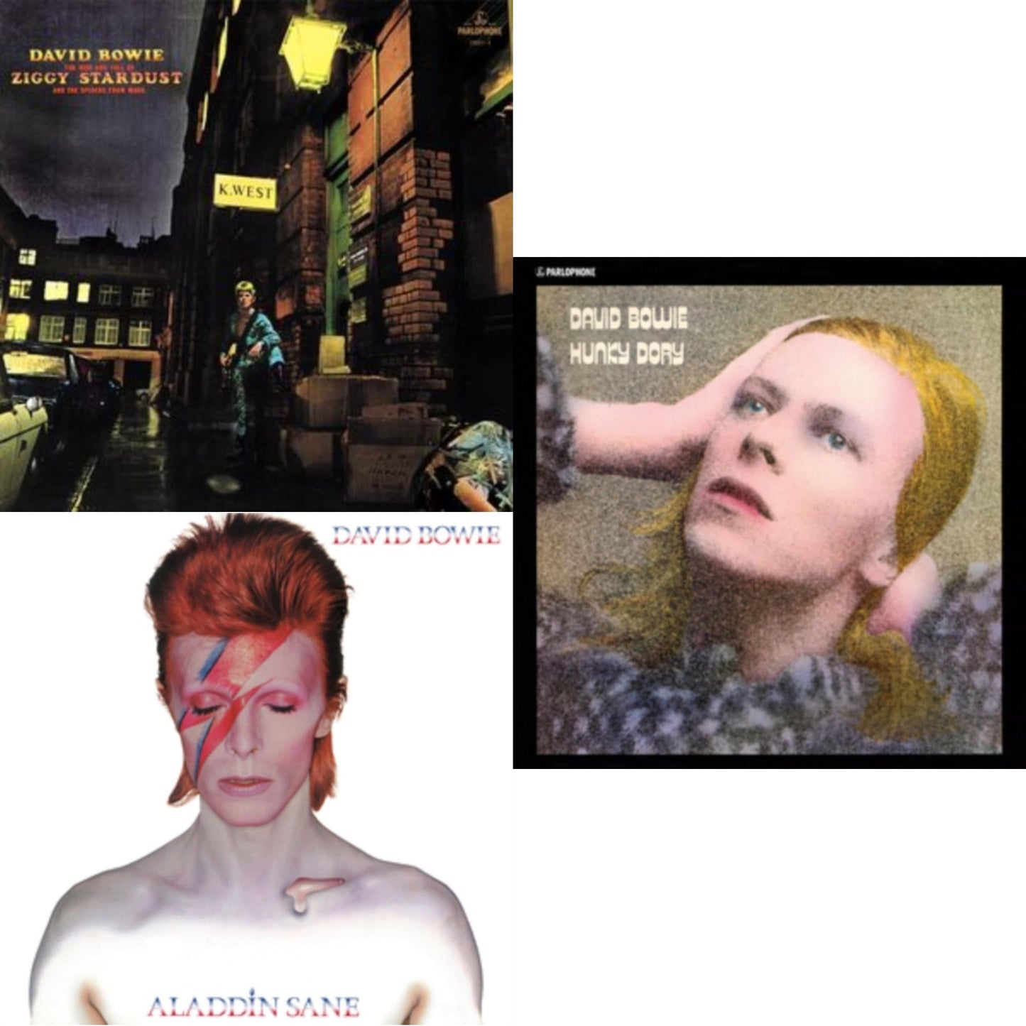 This is a 3 CD SKU bundle.
1.This CD is brand new.Format: CDMusic Style: GlamThis item's title is: Aladdin Sane (2013 Remaster)Artist: David BowieLabel: ParlophoneBarcode: 5054197591785Release Date: 8/2/2024
2.This CD is brand new.