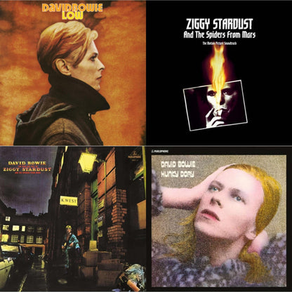 Low (2017 Remaster) & Ziggy Stardust & The Spiders From Mars Ost (2LP) & Rise & Fall Of Ziggy Stardust (2012 Remaster) & Hunky Dory