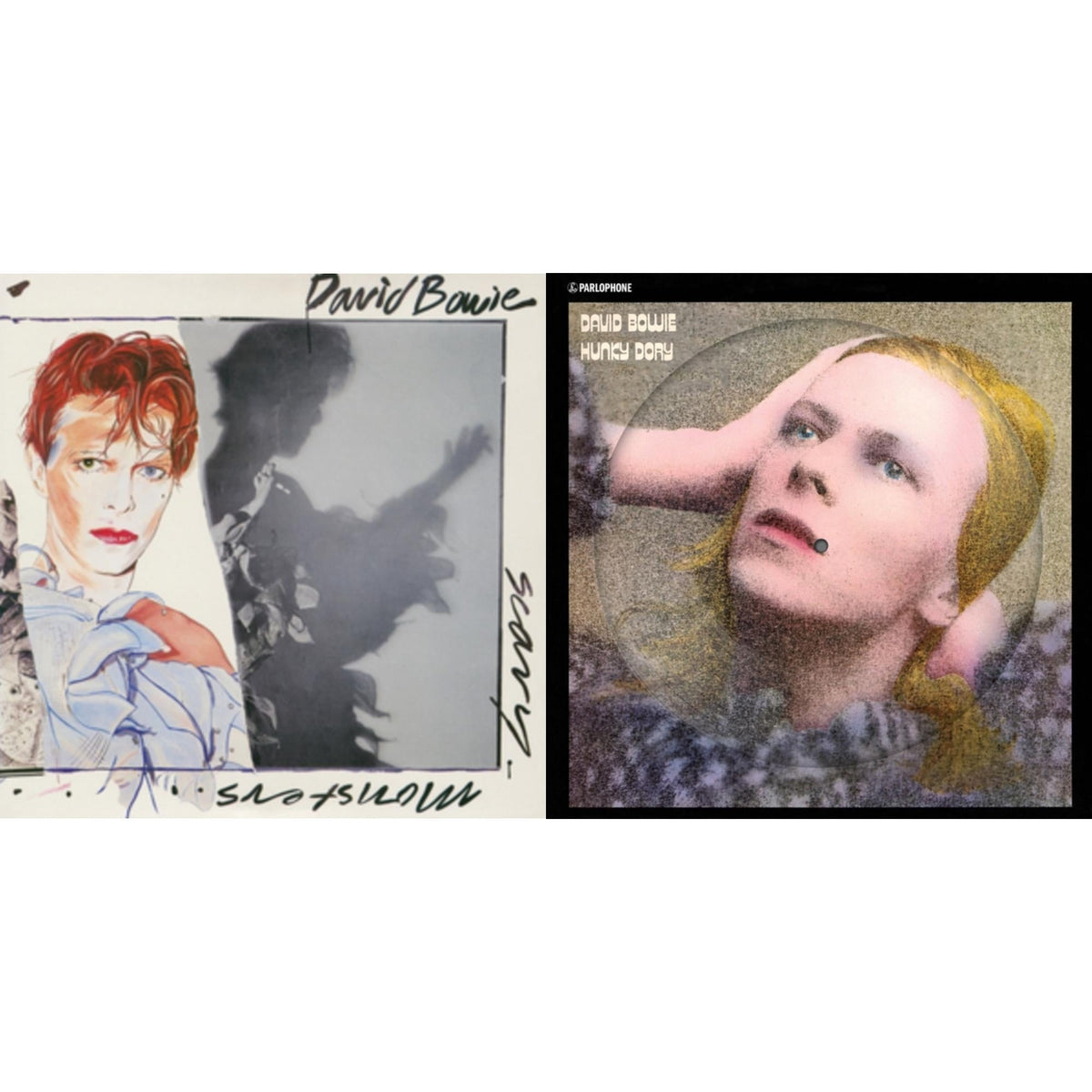 Scary Monsters (& Super Creeps) (2017 Remaster) & Hunky Dory (2015 Remaster/50Th Anniv/Picture Disc)