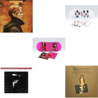 Low (2017 Remaster) & Station To Station (2016 Remastered Version) & Montreal '87 (Limited/Pink LP Vinyl) & Live Los Angeles 1974 (White LP Vinyl/Limited) & Ziggy Stardust & The Spiders From Mars Ost (50Th Anniversary/2LP)
