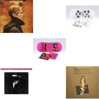 Low (2017 Remaster) & Station To Station (2016 Remastered Version) & Montreal '87 (Limited/Pink LP Vinyl) & Live Los Angeles 1974 (White LP Vinyl/Limited) & Ziggy Stardust & The Spiders From Mars Ost (50Th Anniversary/2LP)