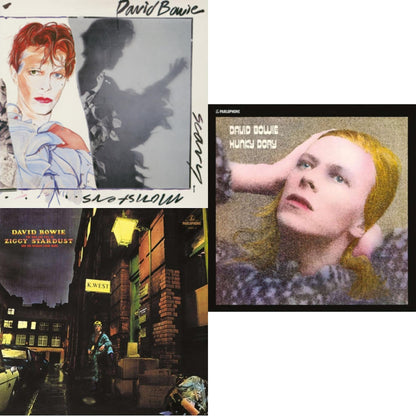 Scary Monsters (& Super Creeps) (2017 Remaster) & Rise & Fall Of Ziggy Stardust (2012 Remaster) & Hunky Dory