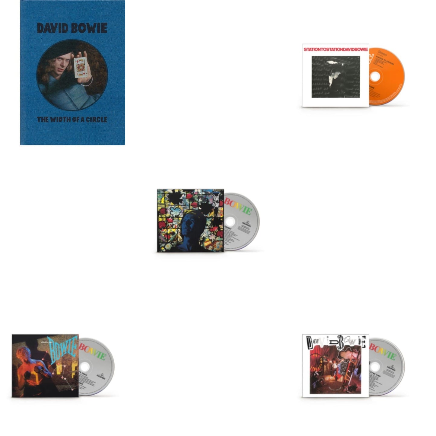Width Of A Circle (2CD) & Let's Dance (2018 Remaster) & Tonight (2018 Remaster) & Station To Station (2016 Remaster) & Never Let Me Down (2018 Remaster)