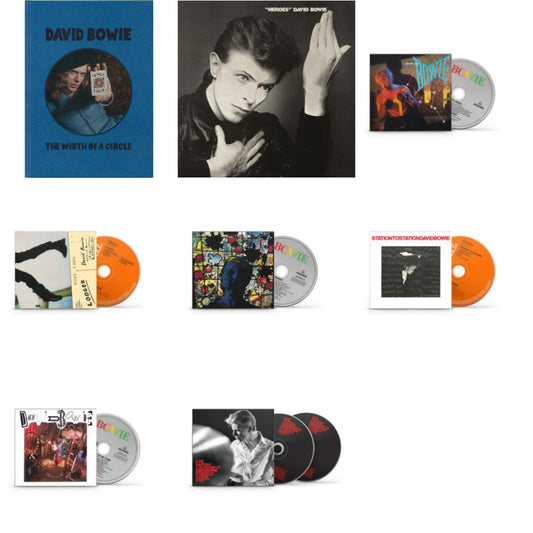 Width Of A Circle (2CD) & Heroes (2017 Remaster) & Let's Dance (2018 Remaster) & Lodger (2017 Remaster) & Tonight (2018 Remaster) & Station To Station (2016 Remaster) & Never Let Me Down (2018 Remaster) & Live Nassau Coliseum '76 (2CD)