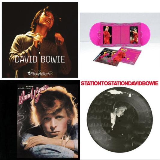 Vh1 Storytellers (Live At Manhattan Center) (2LP) & Montreal '87 (Limited/Pink LP Vinyl) & Young Americans (50Th Anniversary/Picture Disc) & Station To Station (2016 Remaster) (Picture Disc)