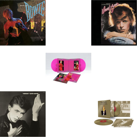 Let's Dance (2018 Remastered Version) & Heroes (2017 Remaster) & Montreal '87 (Limited/Pink LP Vinyl) & Young Americans (50Th Anniversary/Half Speed Master) & Ziggy Stardust & The Spiders From Mars Ost (50Th Anniversary/2LP)