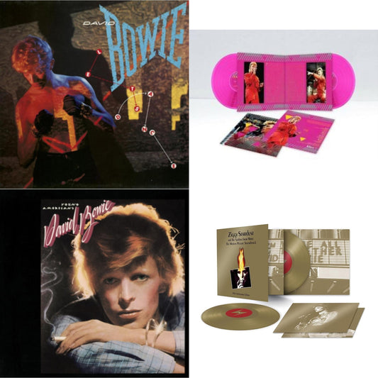 Let's Dance (2018 Remastered Version) & Montreal '87 (Limited/Pink LP Vinyl) & Young Americans (50Th Anniversary/Half Speed Master) & Ziggy Stardust & The Spiders From Mars Ost (50Th Anniversary/2LP)