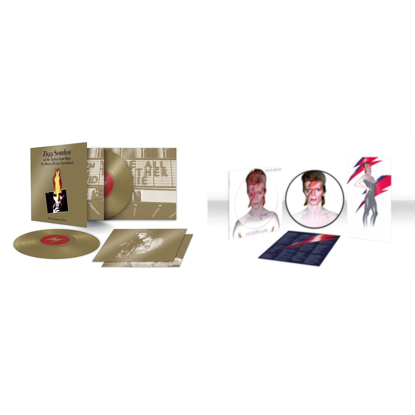 This is a 2 LP Vinyl SKU bundle.
1.This LP Vinyl is brand new.Format: LP VinylMusic Style: GlamThis item's title is: Ziggy Stardust & The Spiders From Mars Ost (50Th Anniversary/2LP)Artist: David BowieLabel: RHINO/PARLOPHONEBarcode: 5054197561153Release Date: 8/11/2023
2.