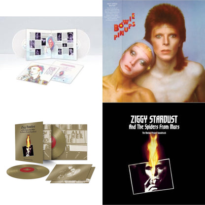 Live Los Angeles 1974 (White LP Vinyl/Limited) & Pinups (2015 Remaster) & Ziggy Stardust & The Spiders From Mars Ost (50Th Anniversary/2LP) & Ziggy Stardust & The Spiders From Mars Ost (2LP)