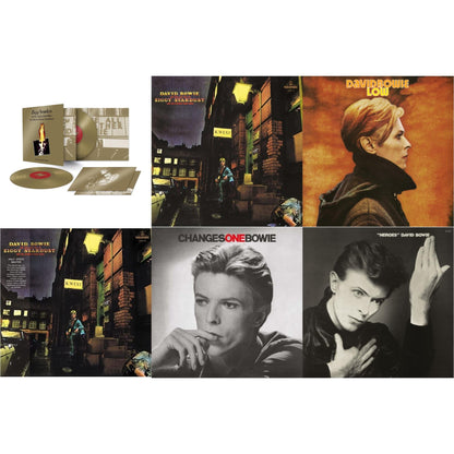 David Bowie - Heroes (2017 Remaster) & Low (2017 Remaster) & Changesonebowie (180G) & Rise & Fall Of Ziggy Stardust & The Spiders From Mars (2012 Remaster/Half-Speed Master) & Ziggy Stardust & The Spiders From Mars Ost (50Th Anniversary/2LP) & Rise &