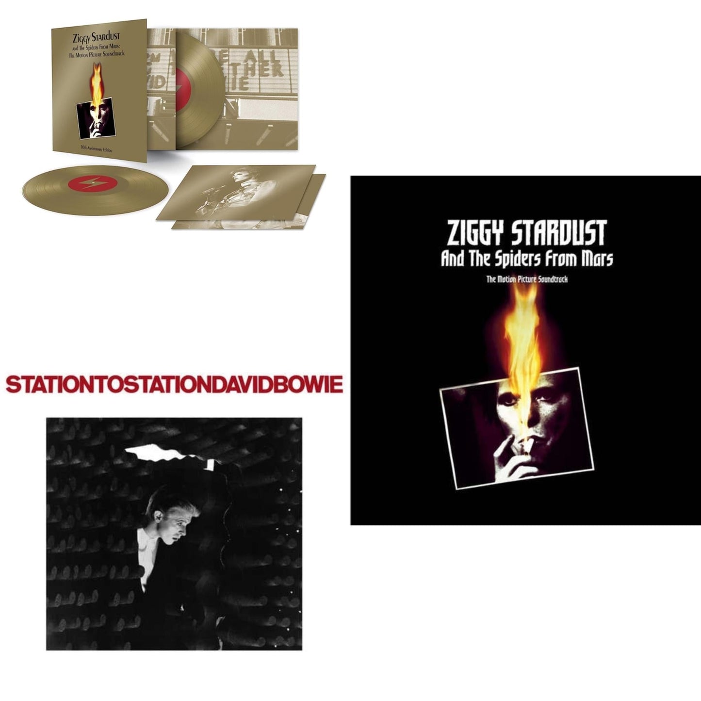 This is a 3 LP Vinyl SKU bundle.
1.This LP Vinyl is brand new.Format: LP VinylMusic Style: Art RockThis item's title is: Station To Station (2016 Remastered Version)Artist: David BowieLabel: RHINO/PARLOPHONEBarcode: 190295990282Release Date: 2/10/2017
2.This LP Vinyl is brand new.