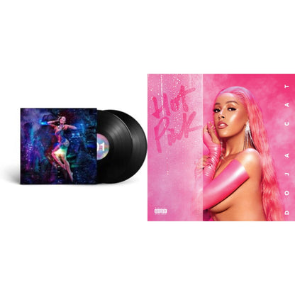 This is a 2 LP Vinyl SKU bundle.
1.This LP Vinyl is brand new.Format: LP VinylMusic Style: Pop RapThis item's title is: Planet Her (Deluxe/2LP/140G)Artist: Doja CatLabel: RCABarcode: 194399456811Release Date: 5/27/2022
2.This LP Vinyl is brand new.