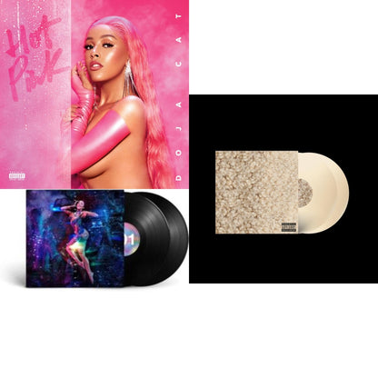 Hot Pink (150G/Opaque Pink LP Vinyl/Dl Insert) & Planet Her (Deluxe/2LP/140G) & Scarlet 2 Claude (X) (2LP/Opaque Bone Vinyl)