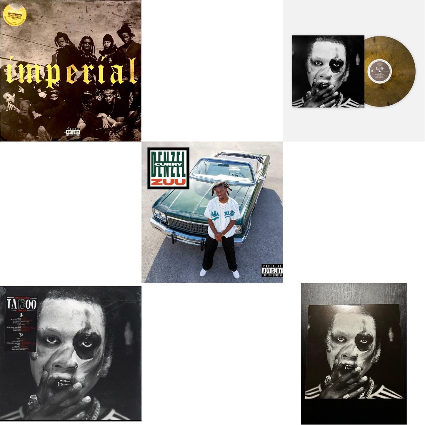 Imperial & Ta13oo (Red Slushie LP Vinyl) & Zuu & Ta13oo & Ta13oo (Red Translucent LP Vinyl)