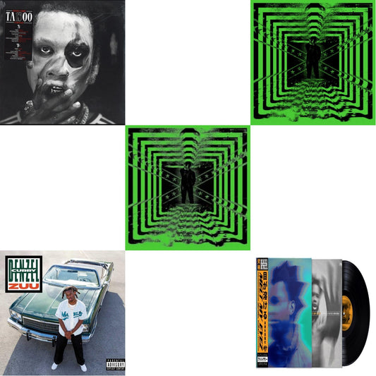 32 Zel (X) (Silver/Black Splatter LP Vinyl) & Ta13oo (Red Slushie LP Vinyl) & Zuu & Melt My Eyez See Your Future & 32 Zel (Neon Yellow LP Vinyl)