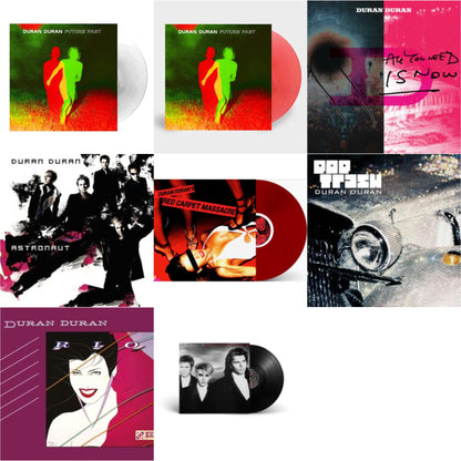 Duran Duran - Future Past & Future Past (Transparent Red LP Vinyl) (I) & All You Need Is Now (Magenta Vinyl/2LP) (I) & Astronaut (Milky Clear Vinyl/2LP) (I) & Red Carpet Massacre (Translucent Ruby Vinyl/2LP) (I) & Pop Trash (2LP) & Rio (2009
