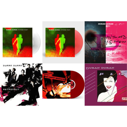Future Past & Future Past (Transparent Red LP Vinyl) (I) & All You Need Is Now (Magenta Vinyl/2LP) (I) & Astronaut (Milky Clear Vinyl/2LP) (I) & Red Carpet Massacre (Translucent Ruby Vinyl/2LP) (I) & Rio (2009 Remaster)