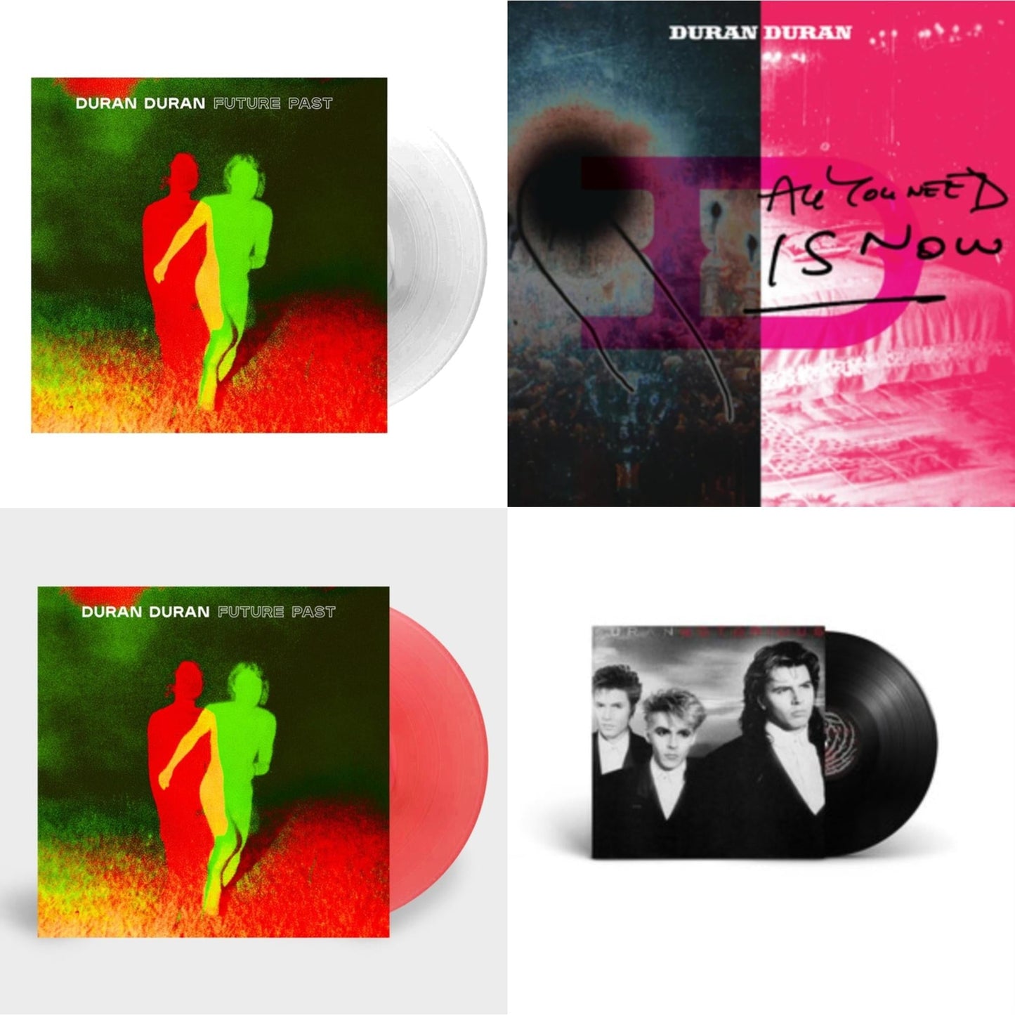 Future Past & Future Past (Transparent Red LP Vinyl) (I) & All You Need Is Now (Magenta Vinyl/2LP) (I) & Notorious (2010 Remaster)